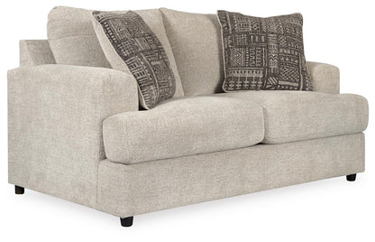 Soletren 2-Piece Sofa and Loveseat - Stone