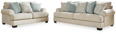 Monaghan 2-Piece Sofa and Loveseat - Sandstone
