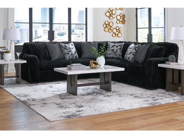 Midnight-Madness 3-Piece Sectional