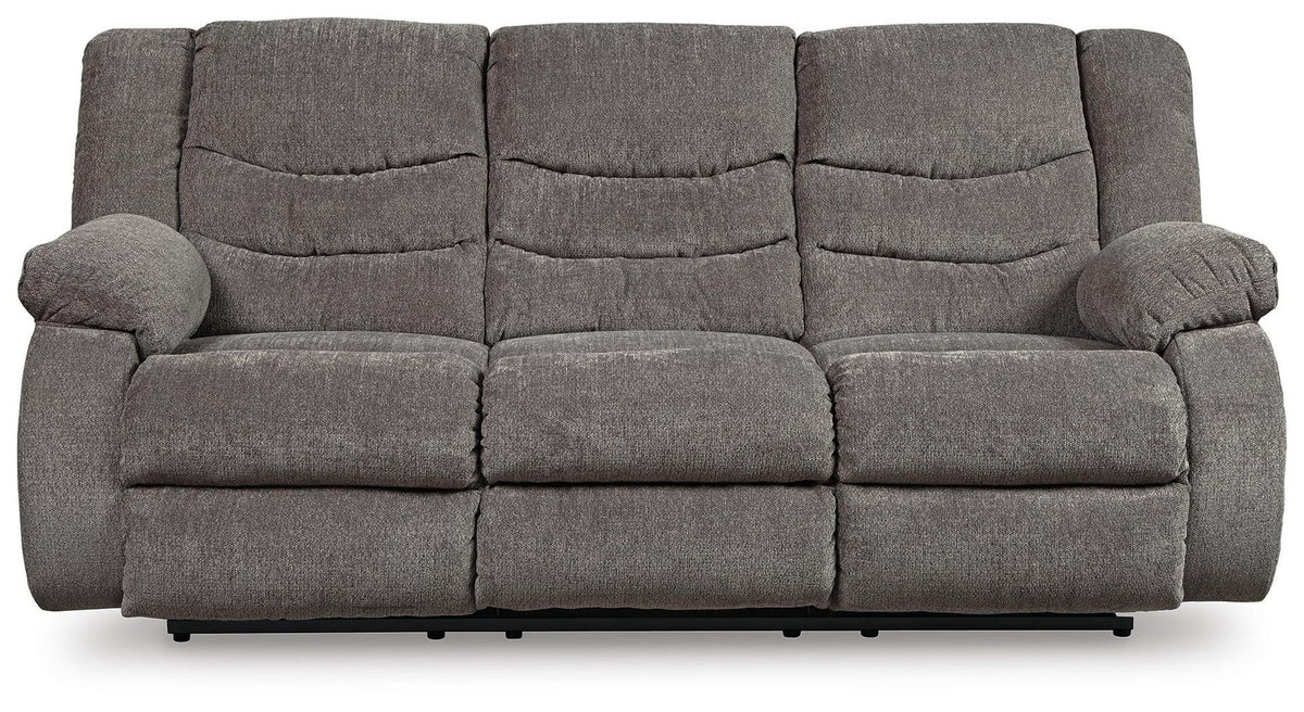 Tulen 2-Piece Reclining Sofa and Loveseat - Gray