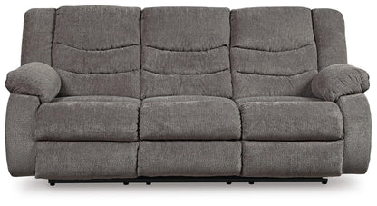 Tulen 2-Piece Reclining Sofa and Loveseat - Gray
