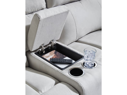 Grafton Pike 6-Piece Dual Power Reclining Sectional with Console