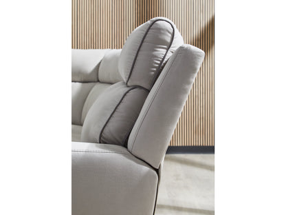 Grafton Pike 6-Piece Dual Power Reclining Sectional with Console
