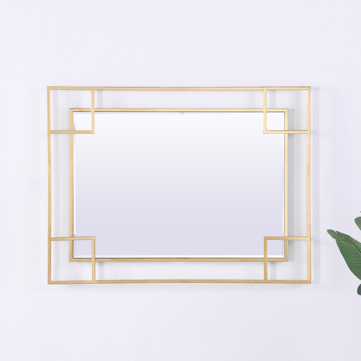 Paros (Gold) Wall Mirror