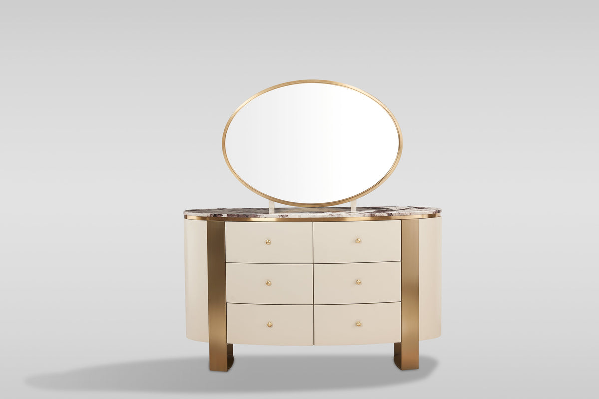 Corvina Bedroom Dresser &amp; Mirror