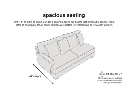 Trail Boys 2-Piece Manual Reclining Sectional with Console - Walnut