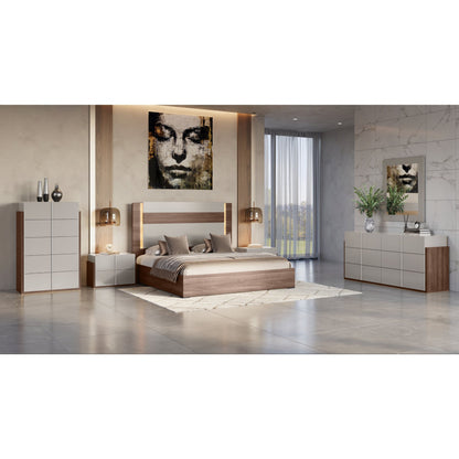Aryan Collection (Beige) Bedroom Set
