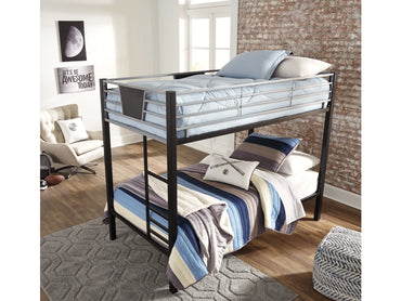 Dinsmore Twin/Twin Bunk Bed w/Ladder