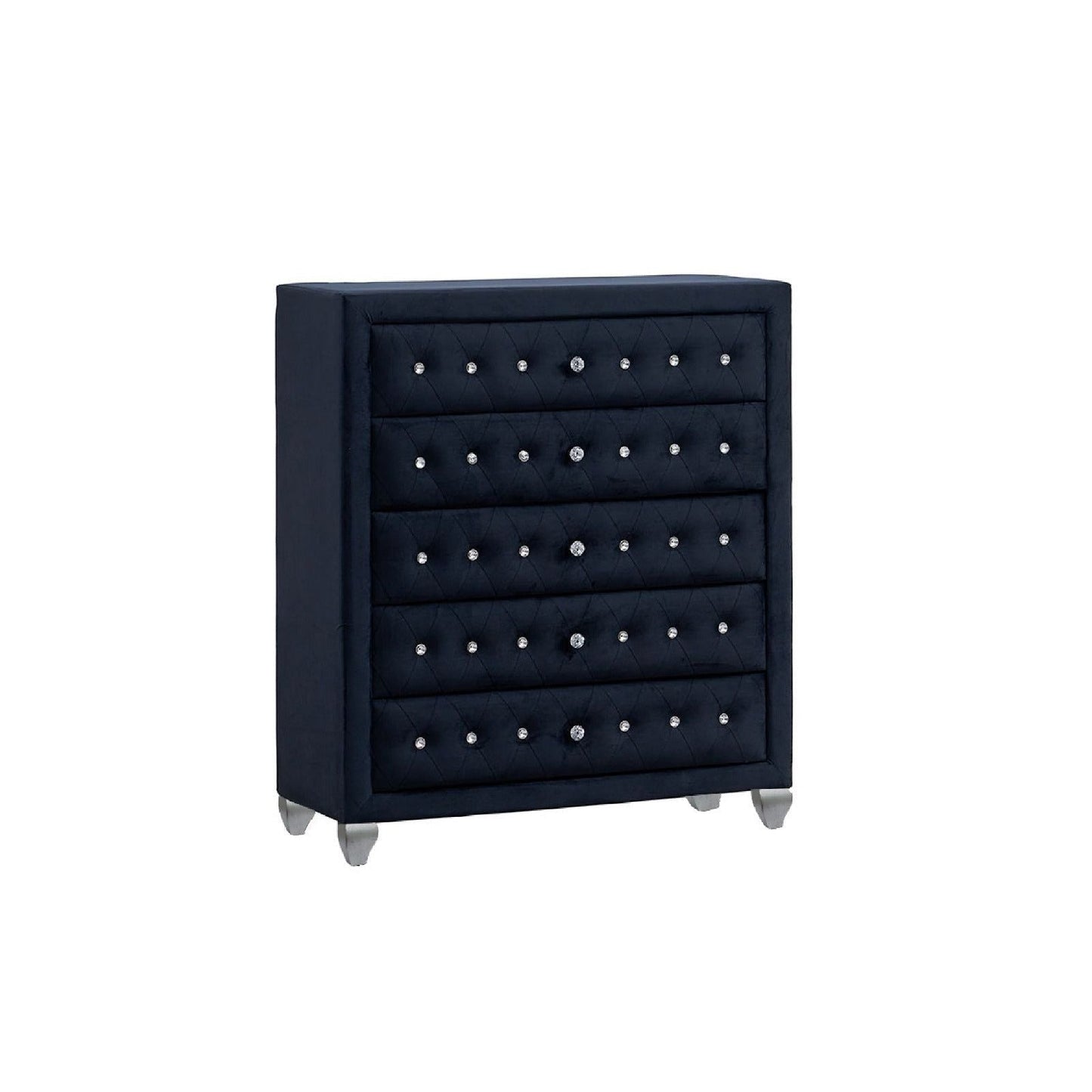 Divina (Black) Bedroom Set