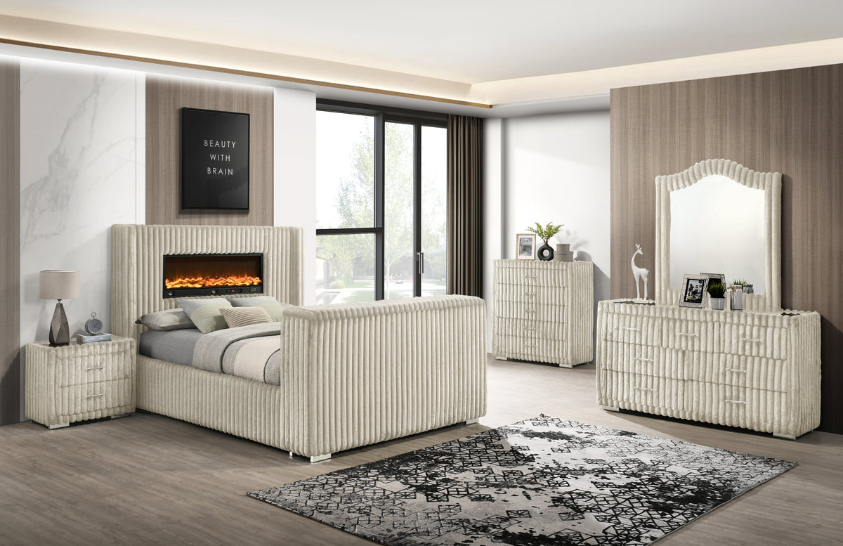 Henley (Cream) Bedroom Set