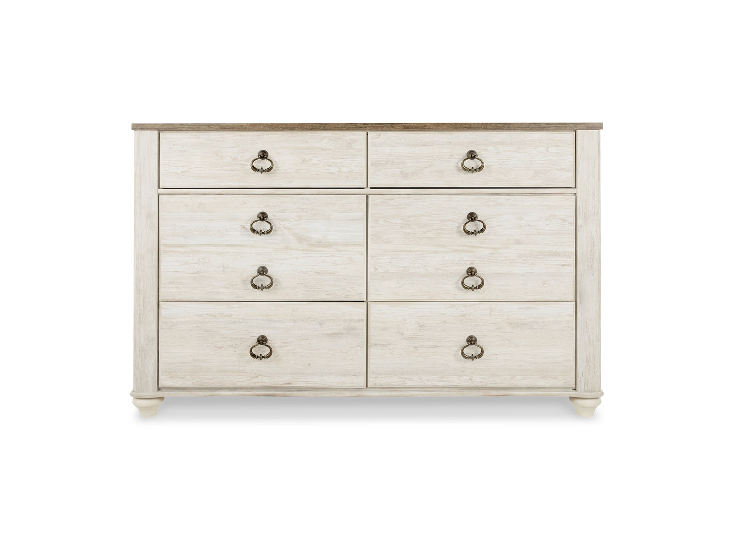 Willowton Panel Bed with Dresser and Nightstand