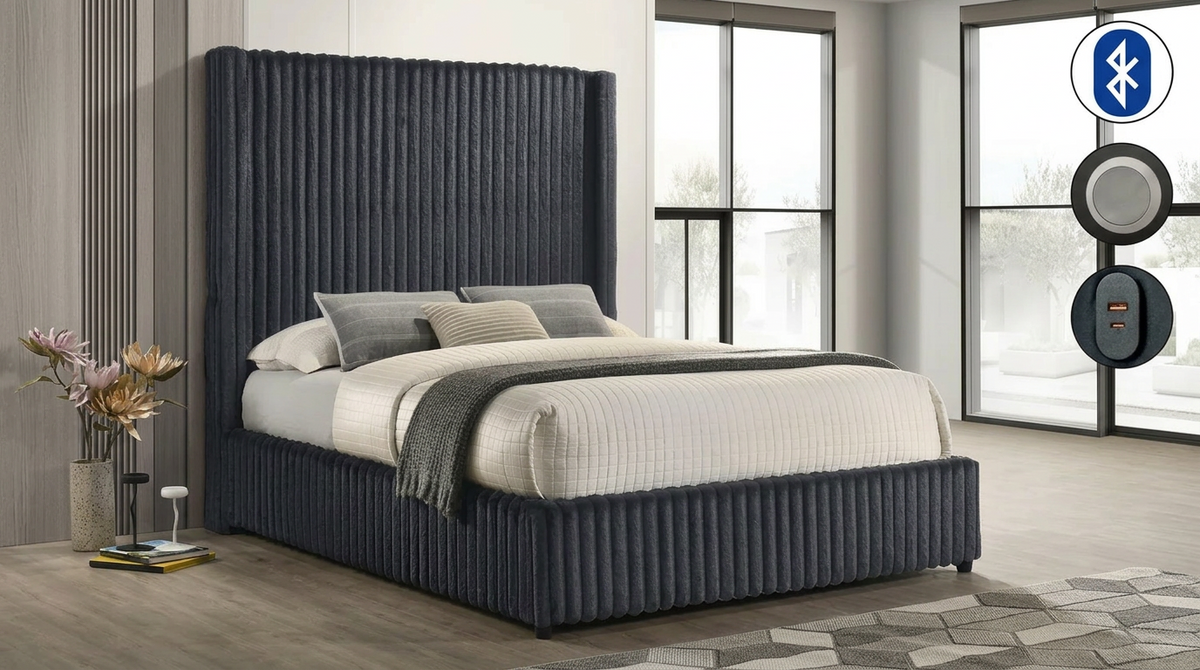 Melinda (Grey) Bedroom Set