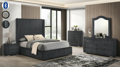 Melinda (Grey) Bedroom Set