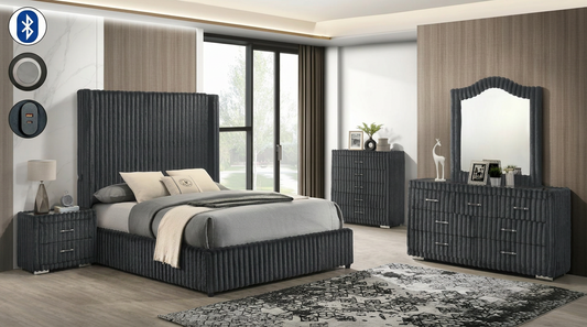 Melinda (Grey) Bedroom Set