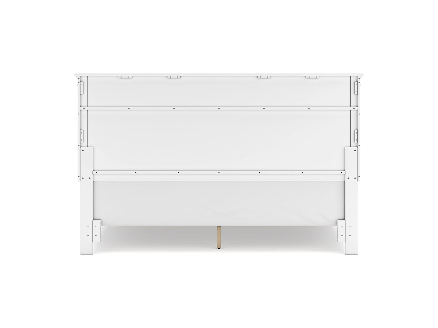 Fortman Panel Bed with Mirrored Dresser, Chest and 2 Nightstands