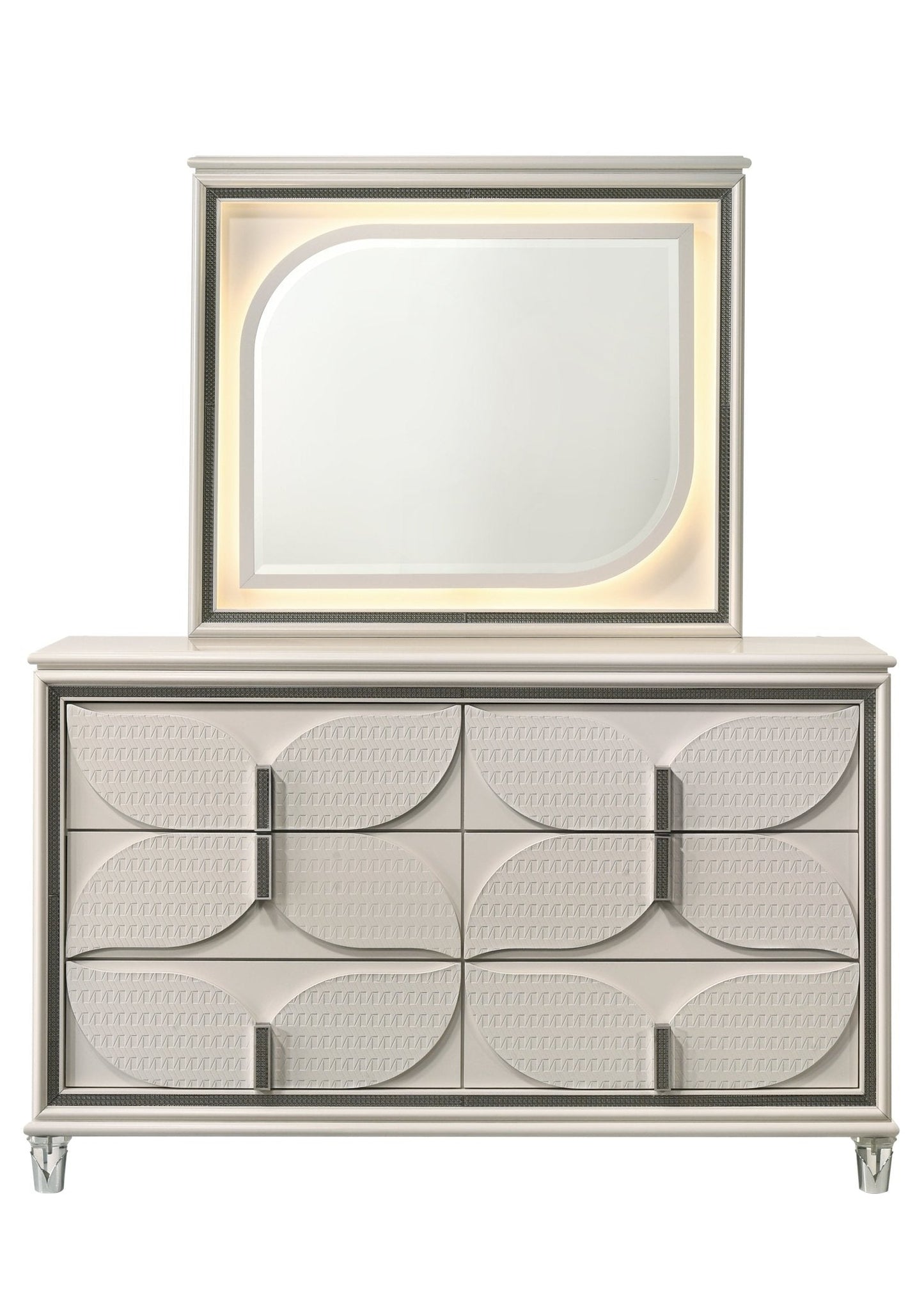 Hayma Bedroom Dresser & Mirror
