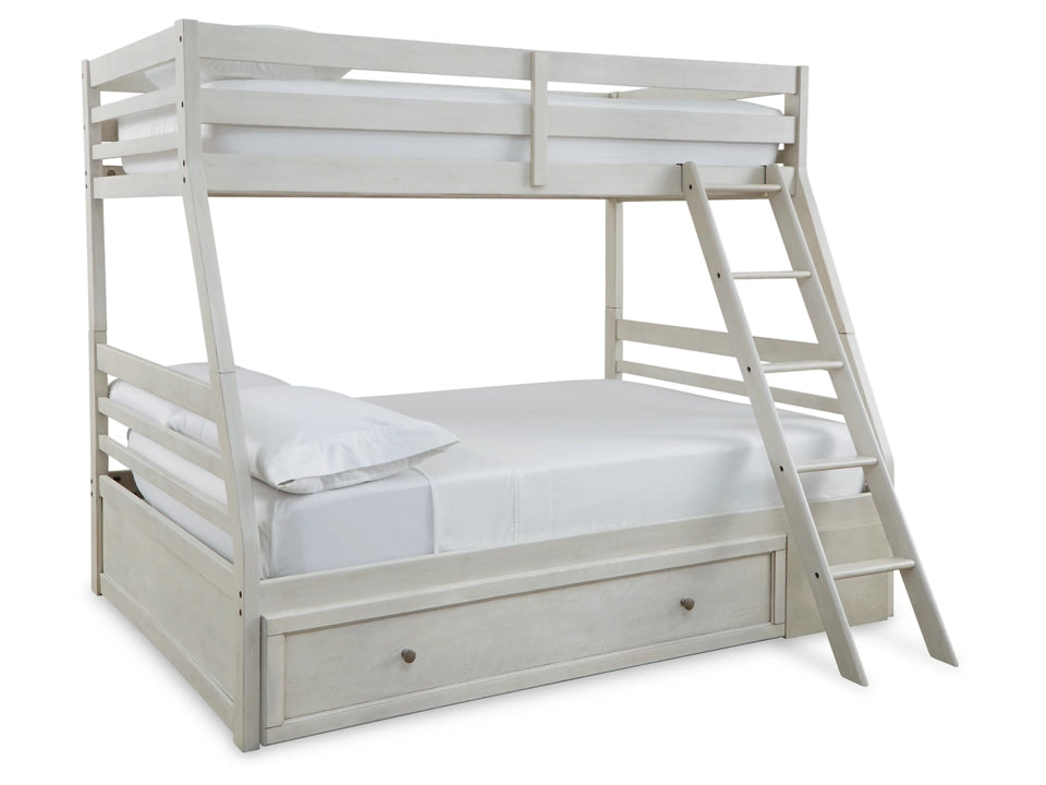 Robbinsdale Twin over Full Bunk Bed with Storage