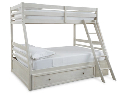 Robbinsdale Twin over Full Bunk Bed with Storage
