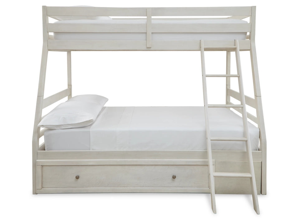 Robbinsdale Twin over Full Bunk Bed with Storage