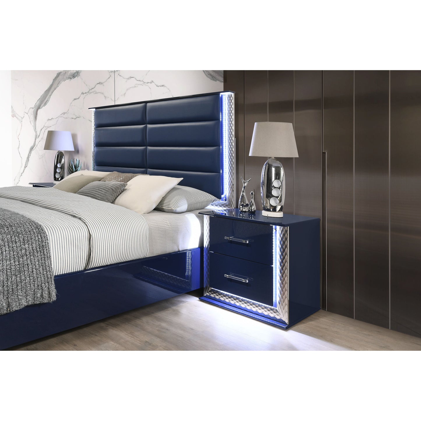 Aya (LED Set) Bedroom Set