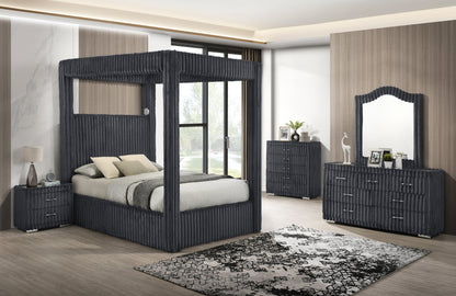 Atlam w/Henley (Grey) Bedroom Set