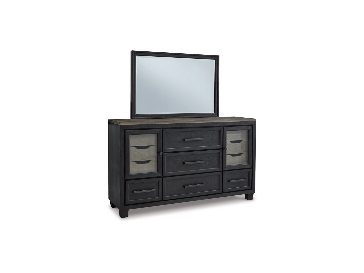 Carolina 11 Drawer Dresser and Mirror