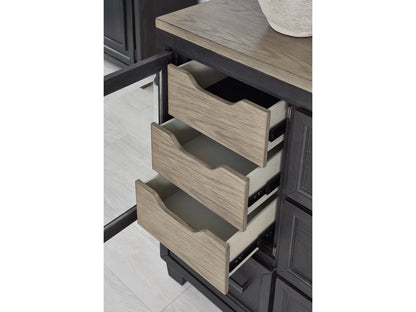 Carolina 11 Drawer Dresser and Mirror