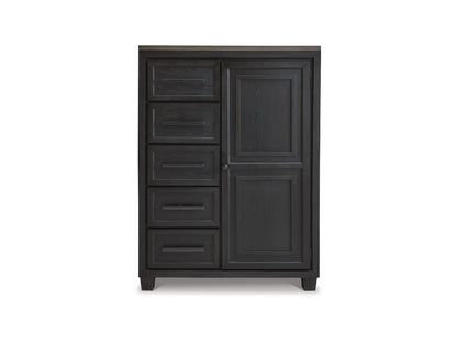 Carolina 5 Drawer Door Chest