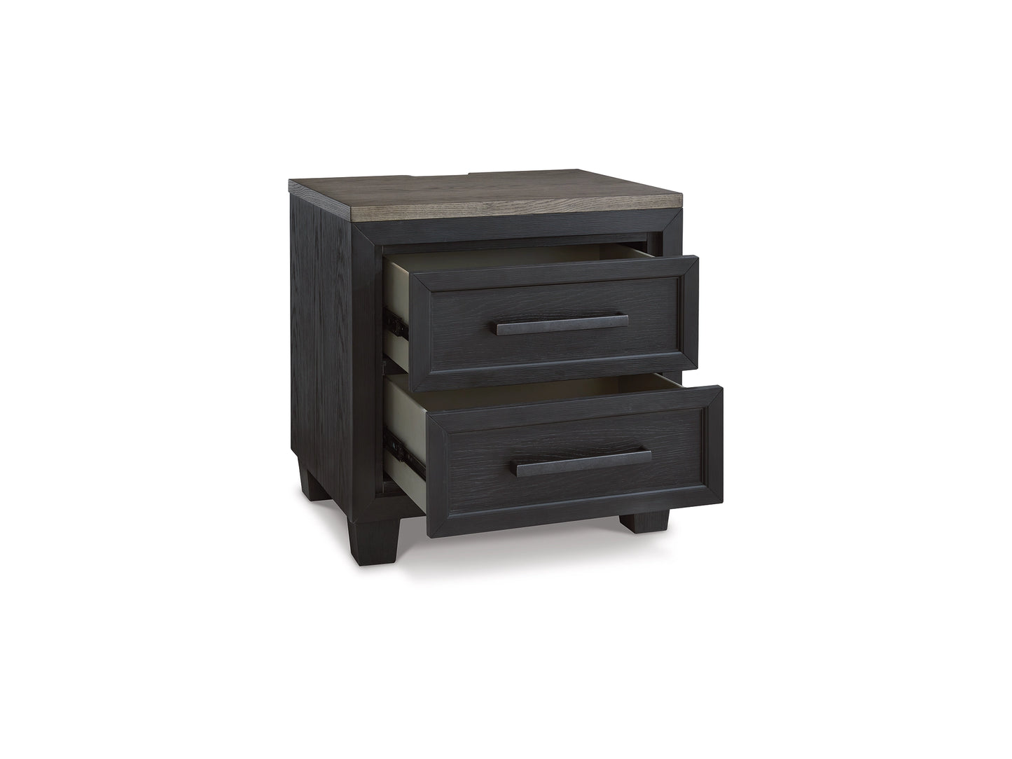 Carolina 27" 2 Drawer Charging Nightstand