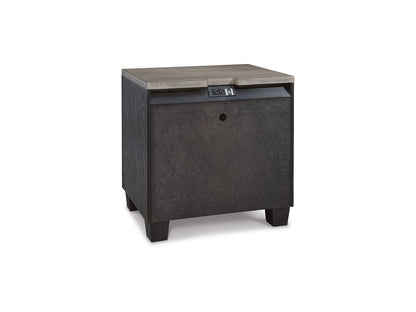 Carolina 27" 2 Drawer Charging Nightstand