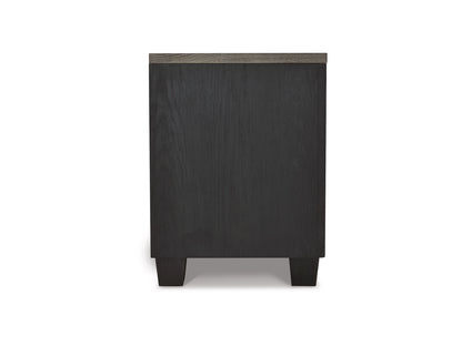 Carolina 27" 2 Drawer Charging Nightstand