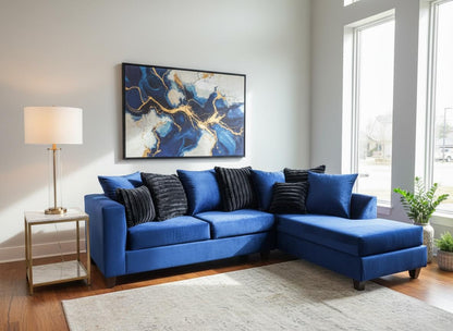 Kora (Blue) Sectional