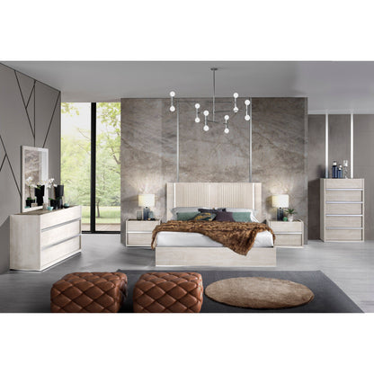 Christine Collection (Beige) Bedroom Set