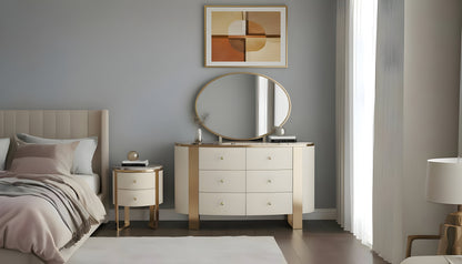 Corvina Bedroom Dresser & Mirror