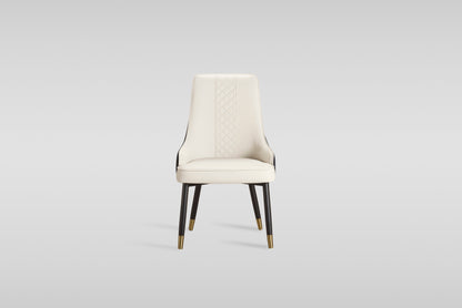 Toni Dining Chair (Beige/Black)