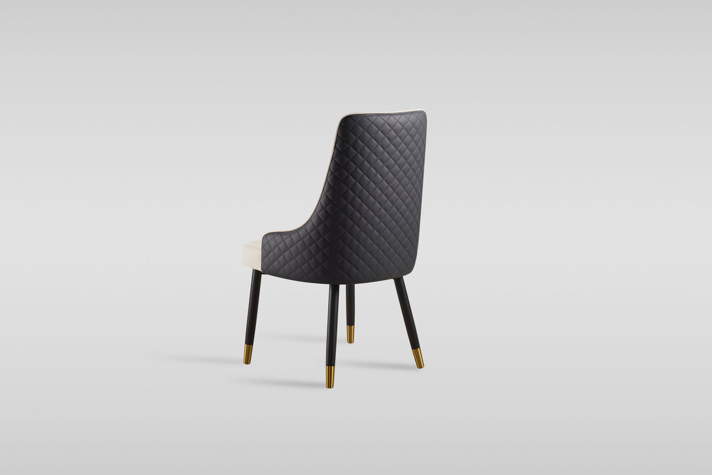 Toni Dining Chair (Beige/Black)