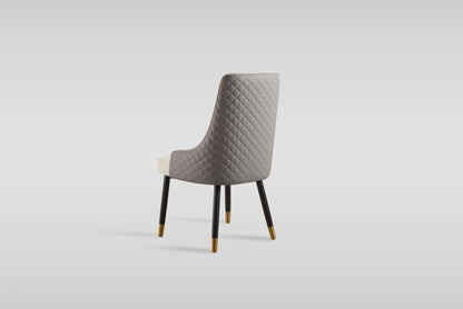 Roxy Dining Set (White/Bronze)