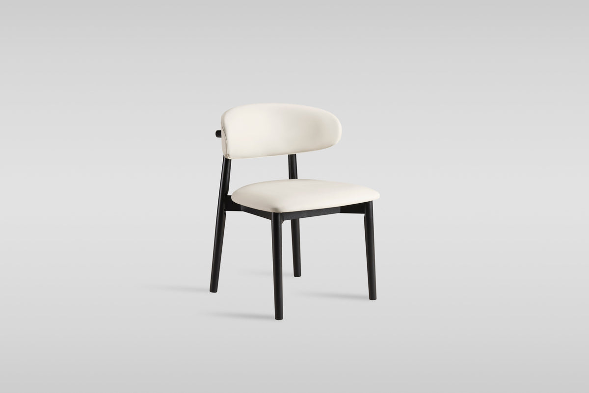 Dimi Dining Set (Smoke Glass/Black)
