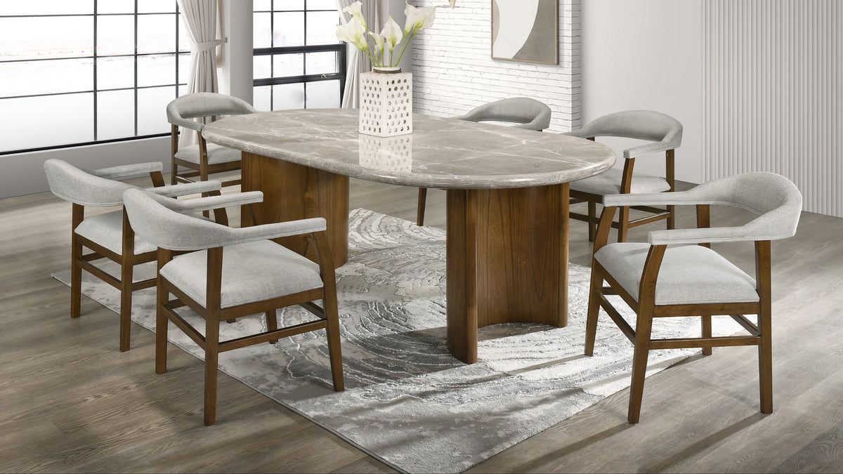 Cyra Dining Chair (Marble Top)