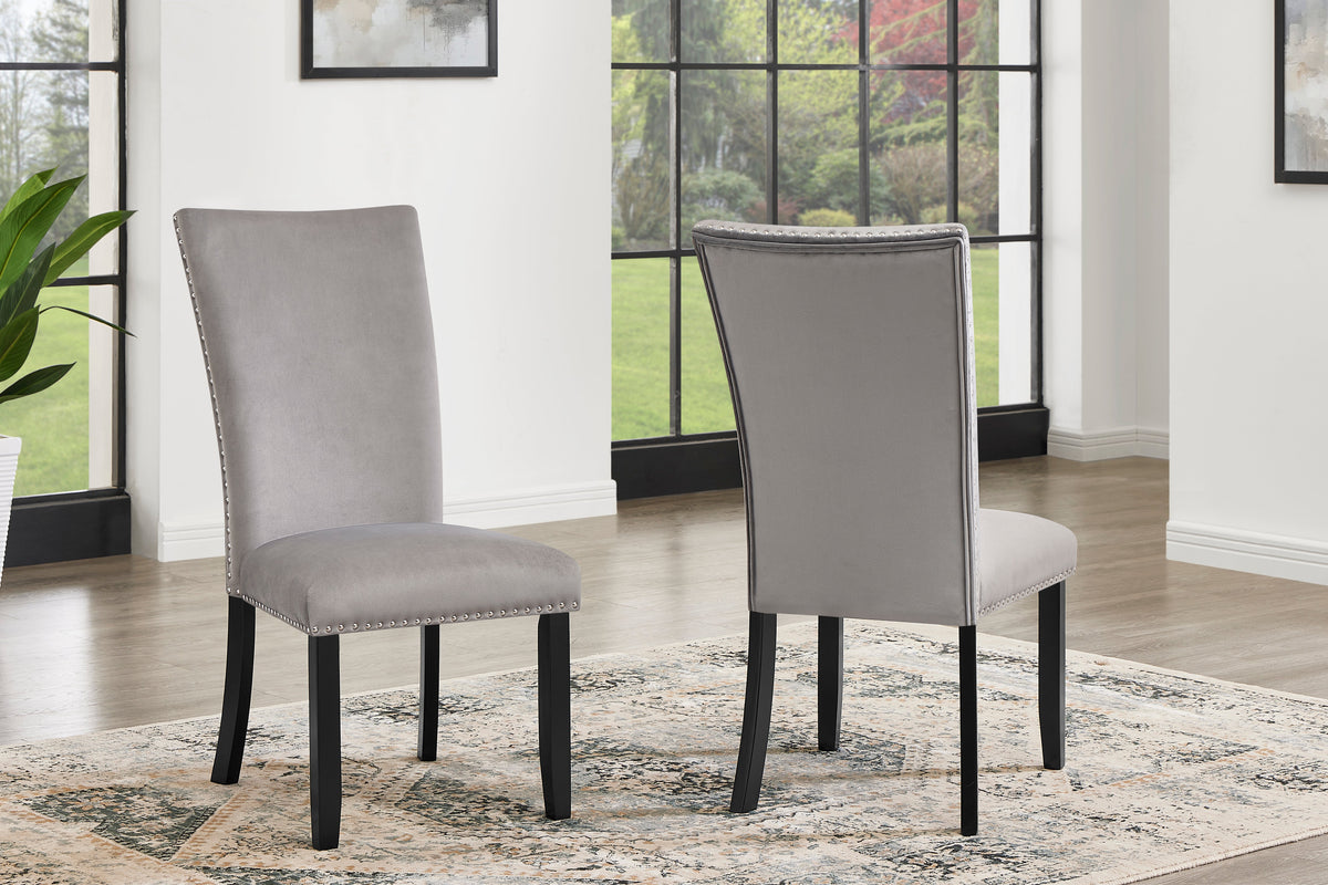 Larry Dining Set (Grey)