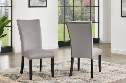 Larry Dining Set (Grey)