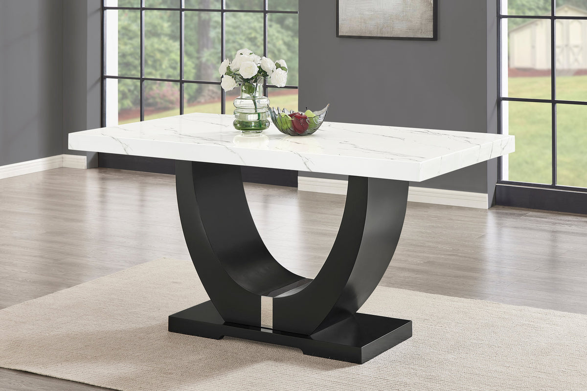 Larry Counter Height Dining Set (Grey)