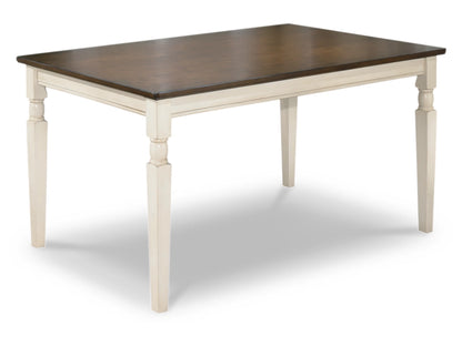 Whitesburg Dining Table and 4 Chairs