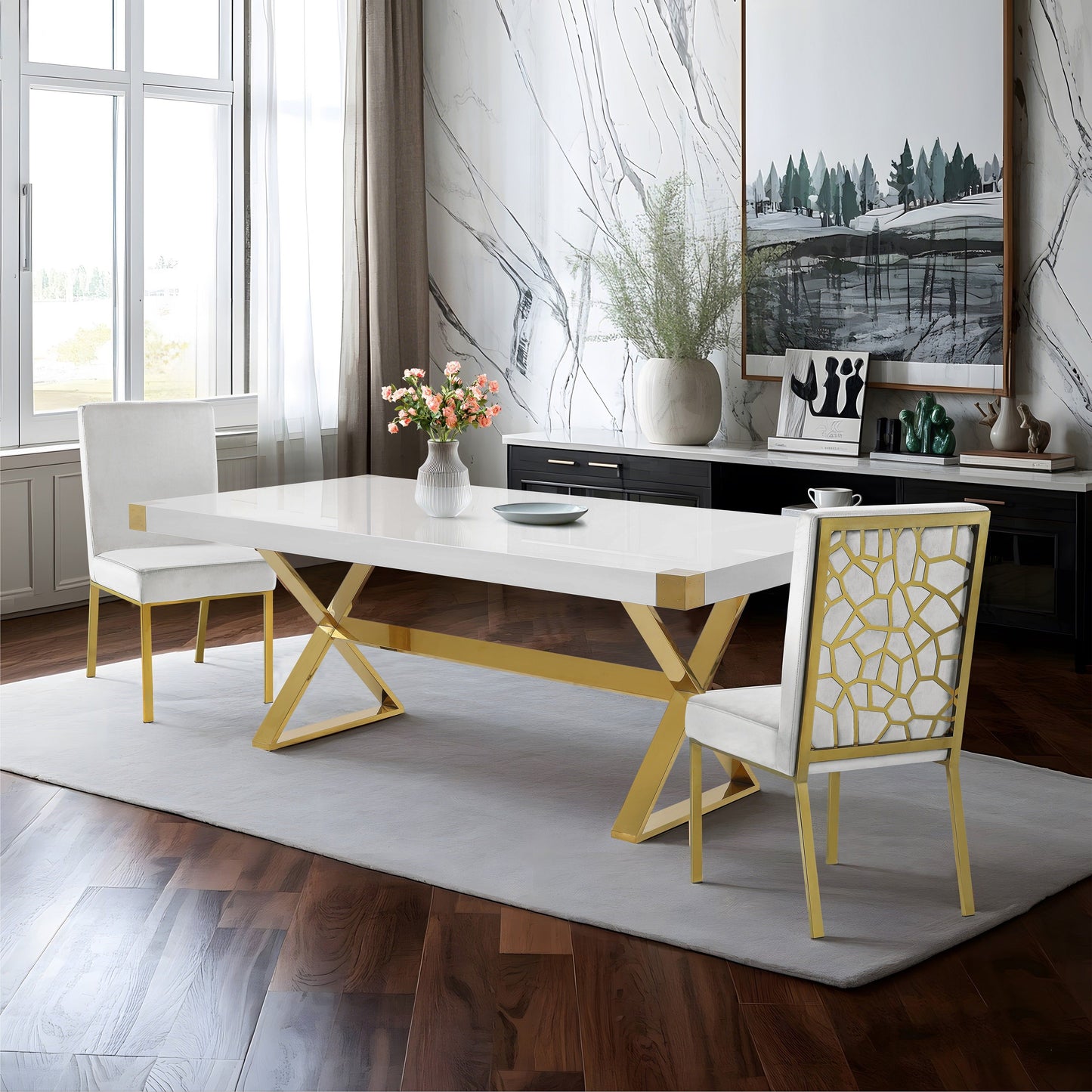 Adel 79" Dining Table
