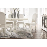 Arlendyne Dining Table and 4 Chairs