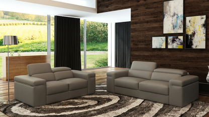 Soho Reclining Living Room Set (Grey)