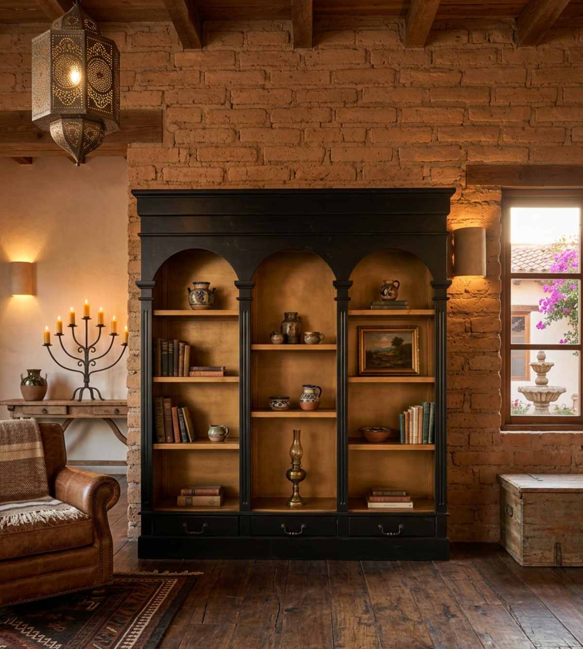 Hacienda Arch Bookshelf
