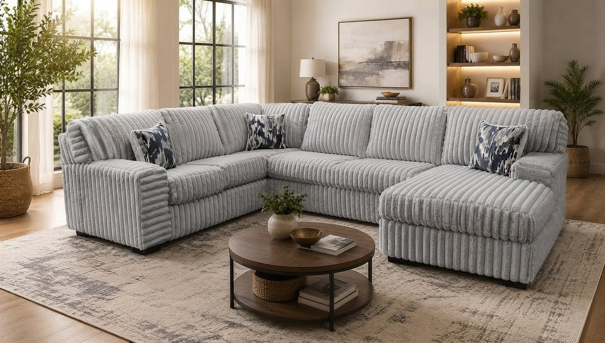 Austin Lt. Grey Sectional