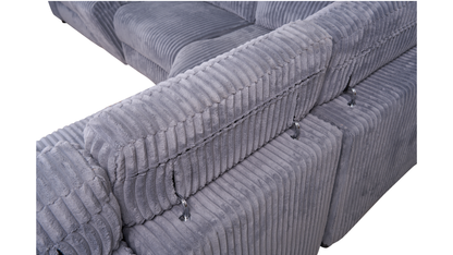 Yash (Grey) Reclining Sectional