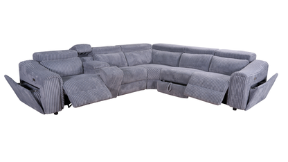 Yash (Grey) Reclining Sectional